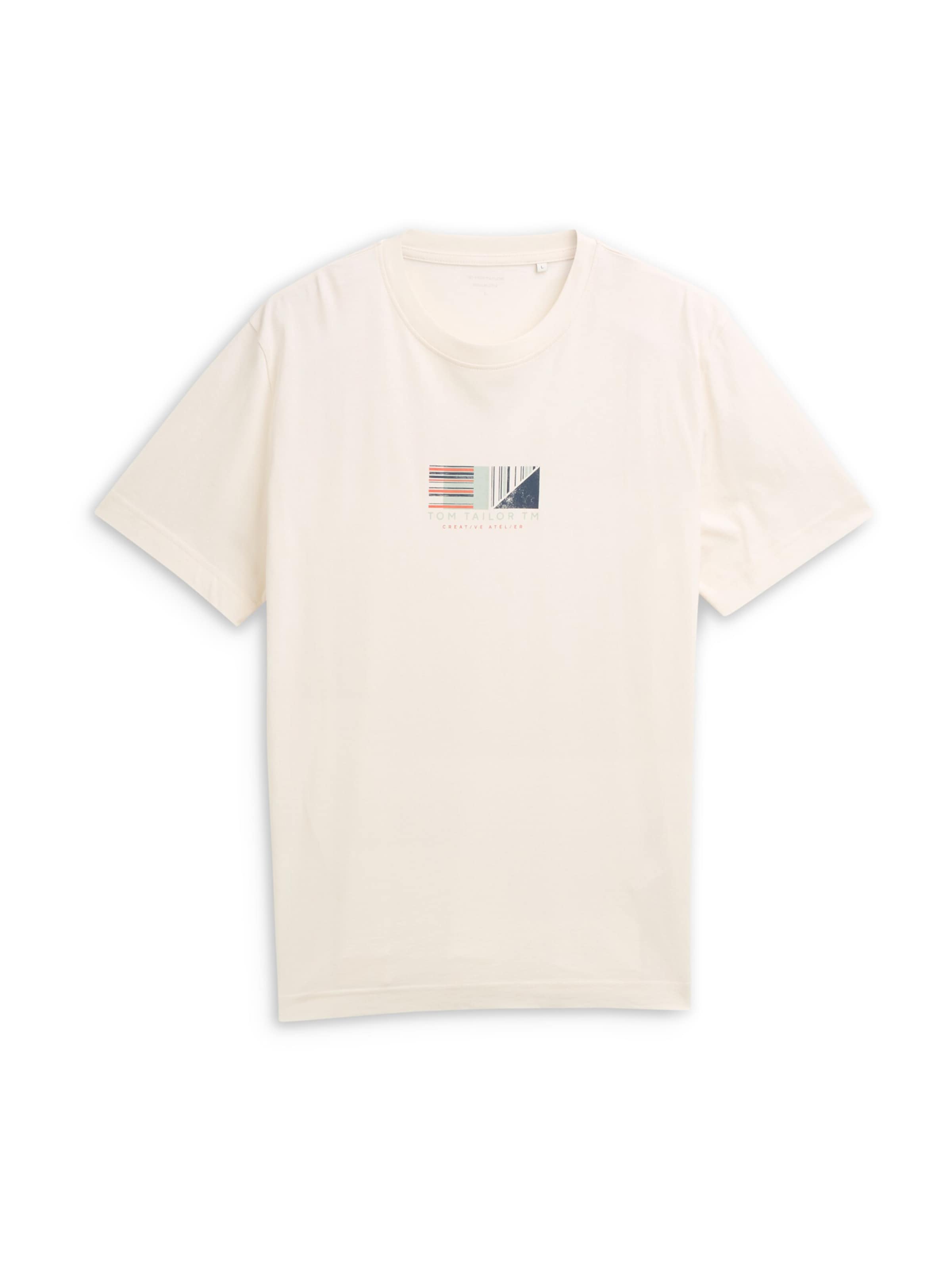 

TOM TAILOR Футболка из шерсти белая