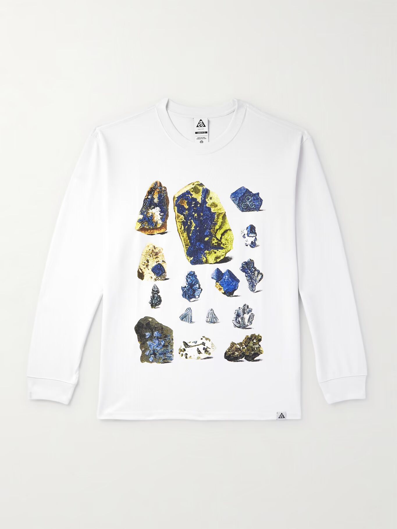 

Футболка из джерси с аппликацией логотипа ACG Minerals NIKE, белый