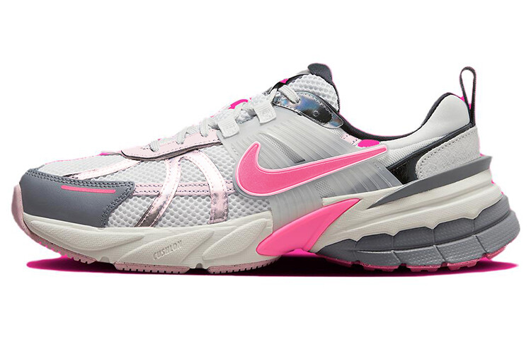 

Кроссовки для бега V2K Run женские с низким верхом розовый/белый Nike