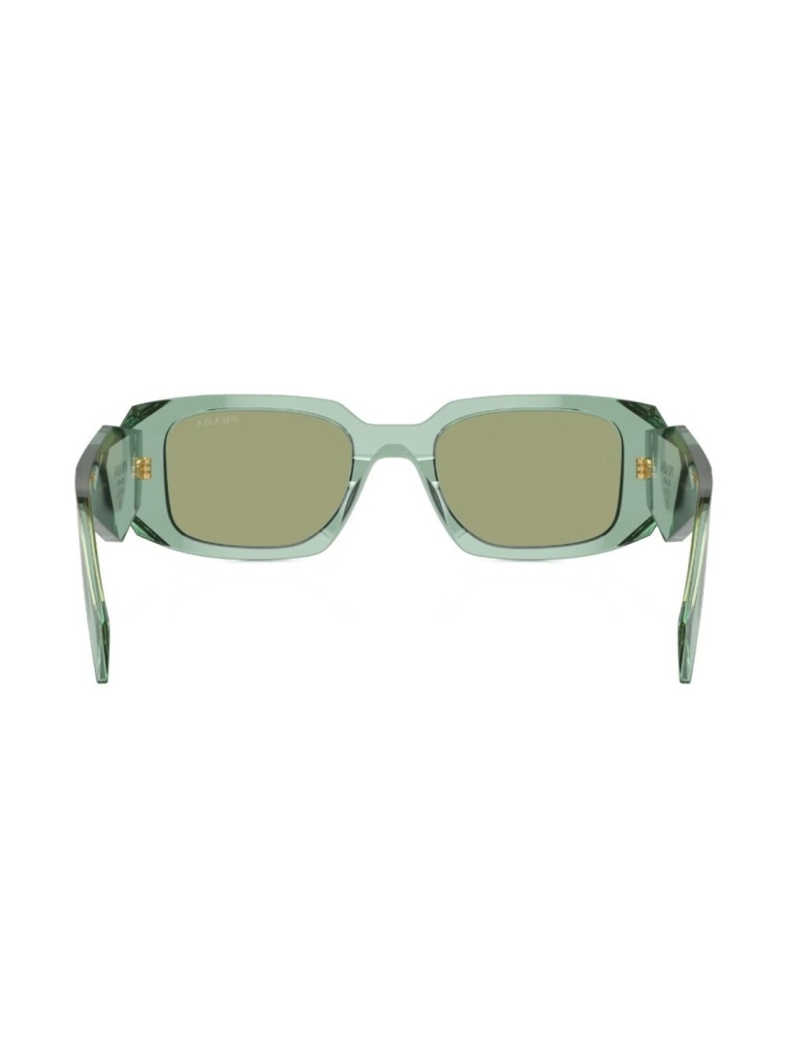 Солнцезащитные очки Prada PR 17WS в прямоугольной оправе Prada Eyewear, зеленый — фото 4