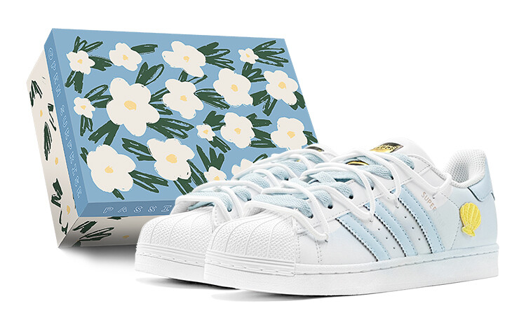 

Adidas originals Superstar Series Обувь для скейтбординга унисекс, Sky Blue