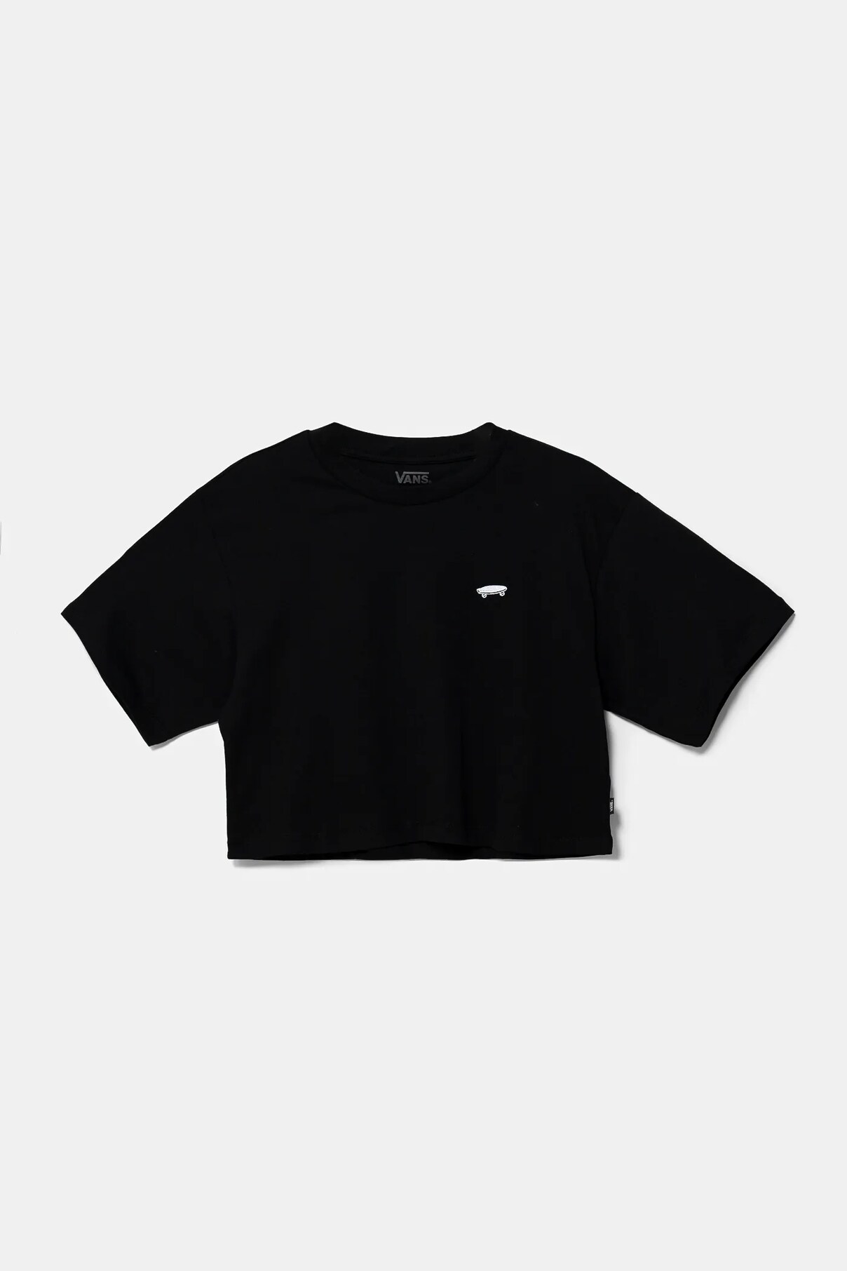 

Футболка хлопковая детская SALTON RELAX CROP Vans, черный