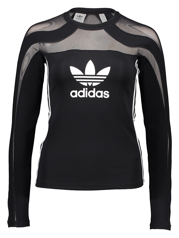 

Лонгслив adidas, черный