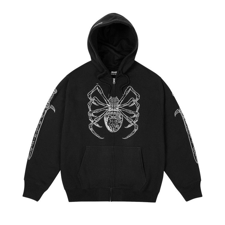 

Толстовка Palace TGF Zip Hood, Black