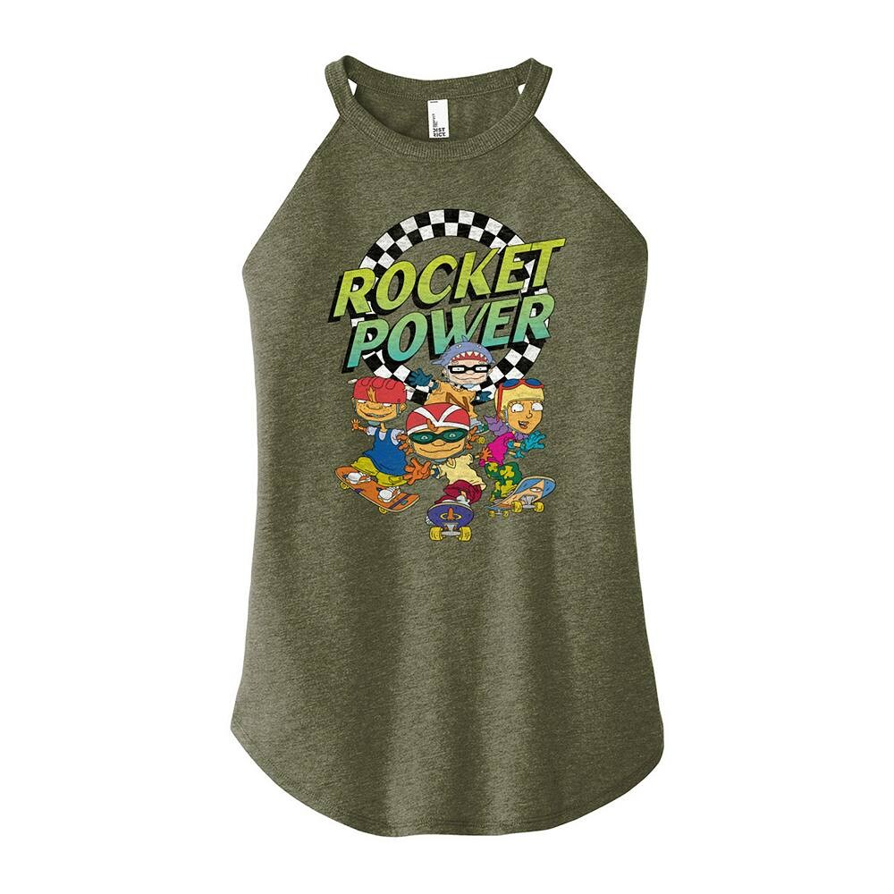 

Майка с высоким воротником для юниоров Rocket Power Skating Licensed Character, зеленый