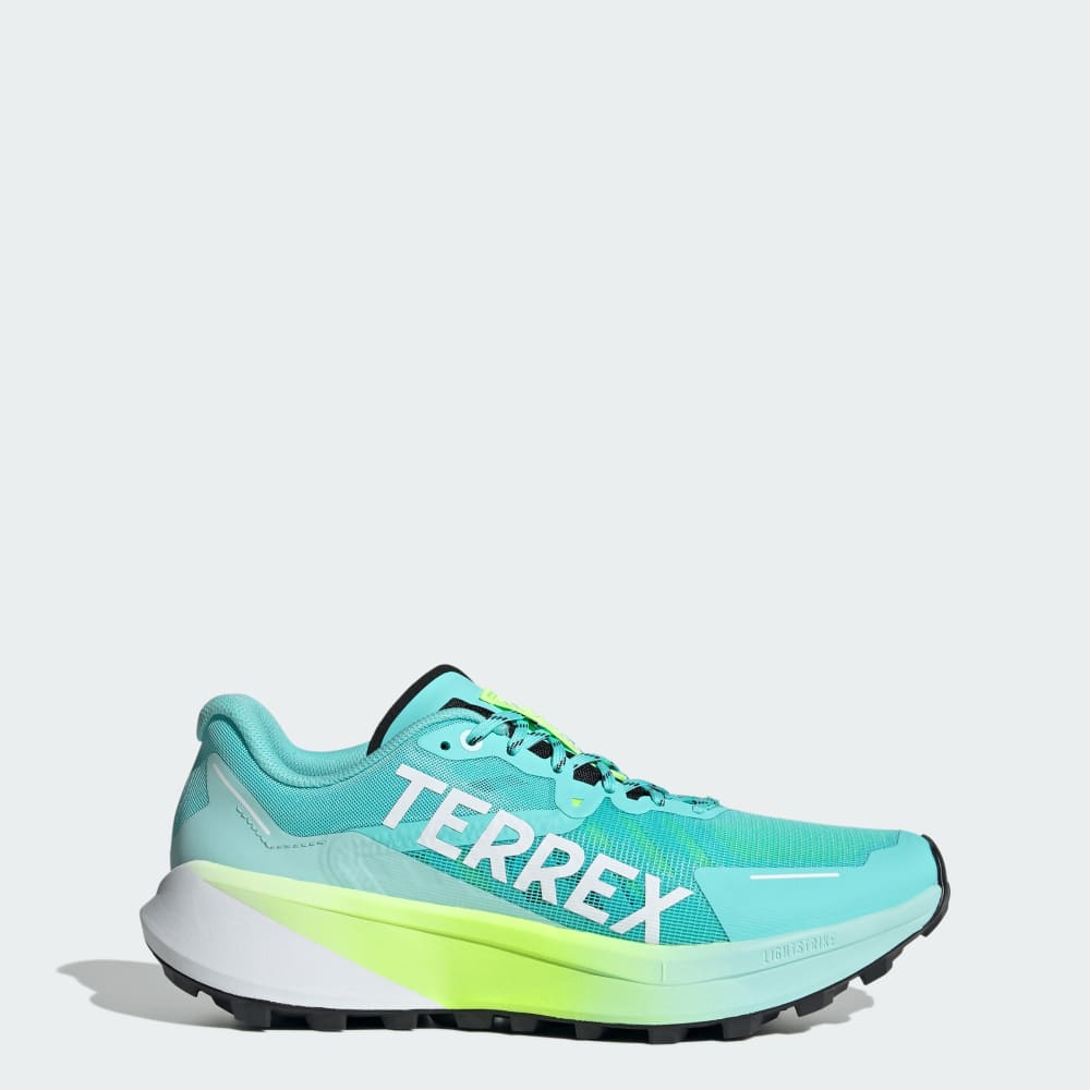 

Кроссовки Adidas Terrex Agravic 3 Trail Running Shoes, цвет Flash Aqua/Cloud White/Lucid Lemon