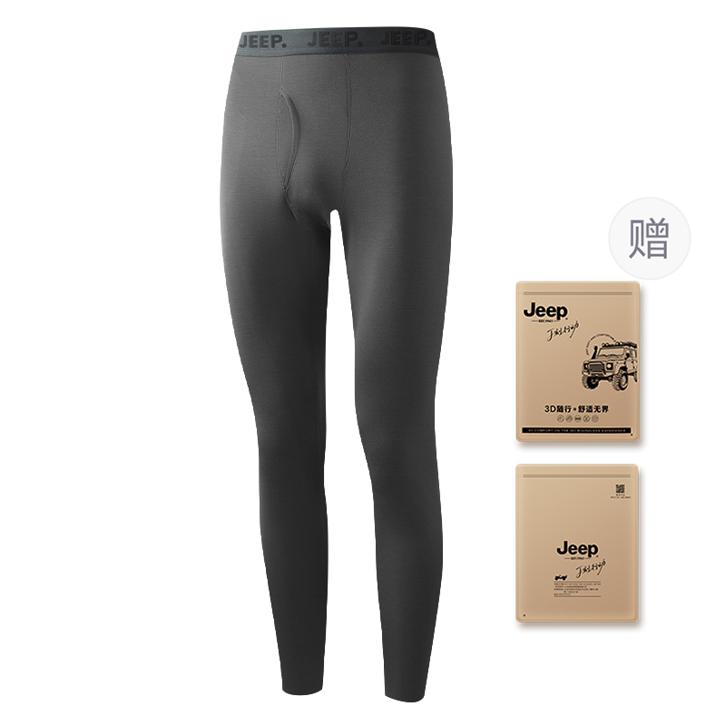 

Мужские термобрюки Jeep, темно-heather серый