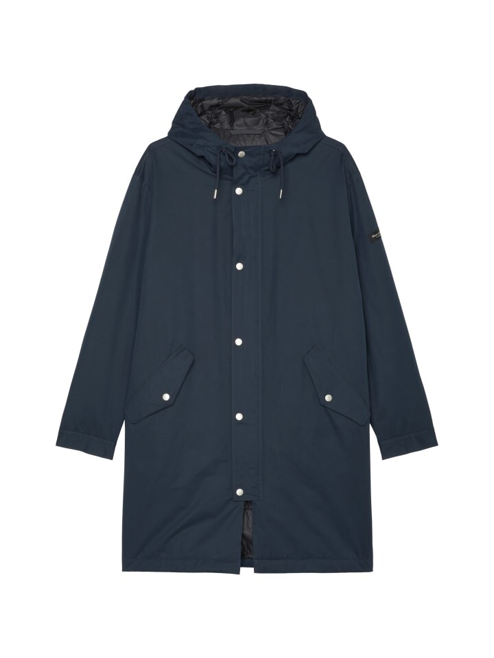 

Переходная куртка Marc O'Polo Kapuzen-Parka regular, цвет dark navy