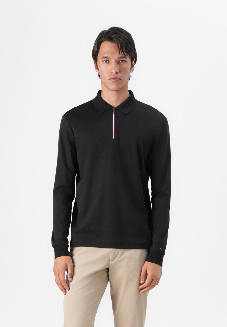 

Поло Tommy Hilfiger ZIP INTERLOCK, Black
