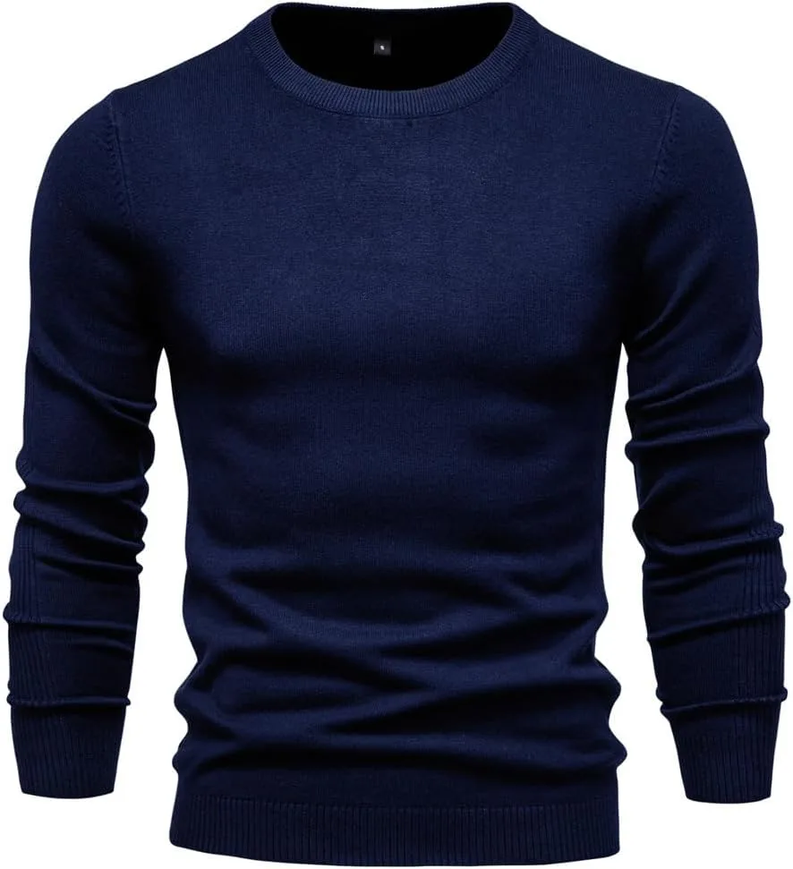 

Мужской свитер Slim Fit с воротником-стойкой