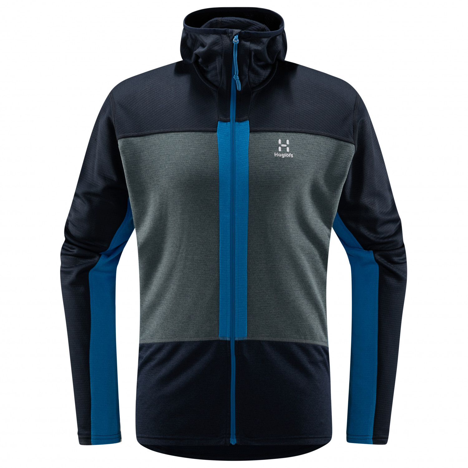 

Флисовая жилетка Haglöfs Roc Flash Mid Hood, цвет Tarn Blue/Steel Blue