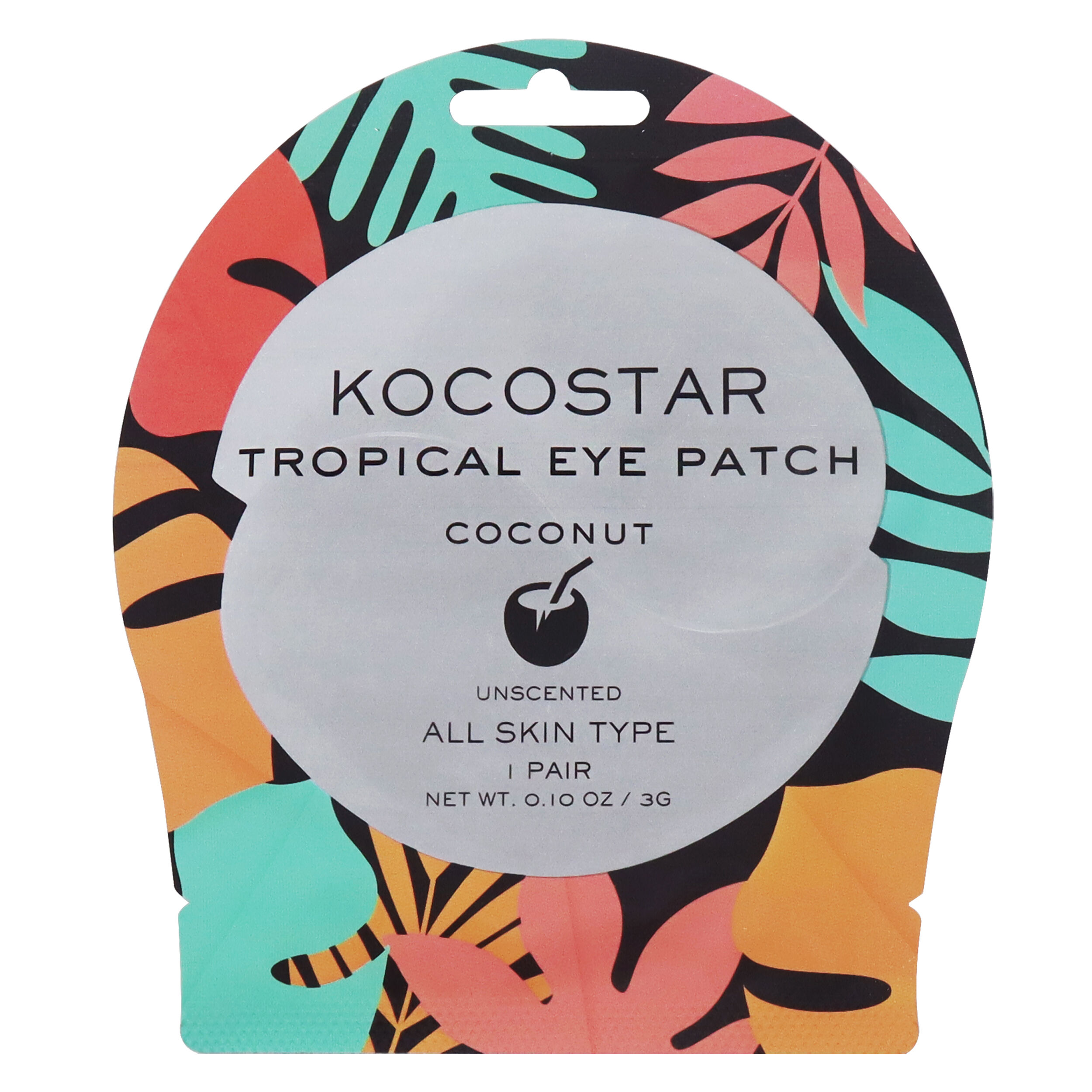 

Кокосовые патчи для глаз Kocostar Tropical, 1 пара