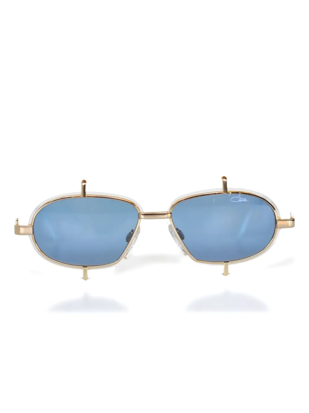 

Солнцезащитные очки в квадратной оправе Cazal, белый