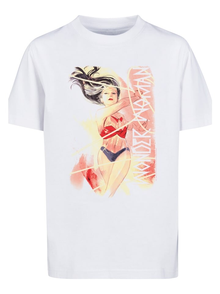 

Футболка F4NT4STIC DC Comics Wonder Woman Watercolour Lasso, белый