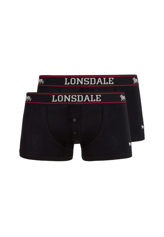 

Боксерские шорты Oakworth двойная упаковка Lonsdale, черный