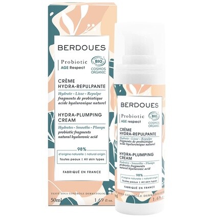 

BERDOUES Age Respect Hydra Plumping Cream Органический антивозрастной уход за кожей, 1,69 жидких унций., Серый, BERDOUES Age Respect Hydra Plumping Cream Органический антивозрастной уход за кожей, 1,69 жидких унций.