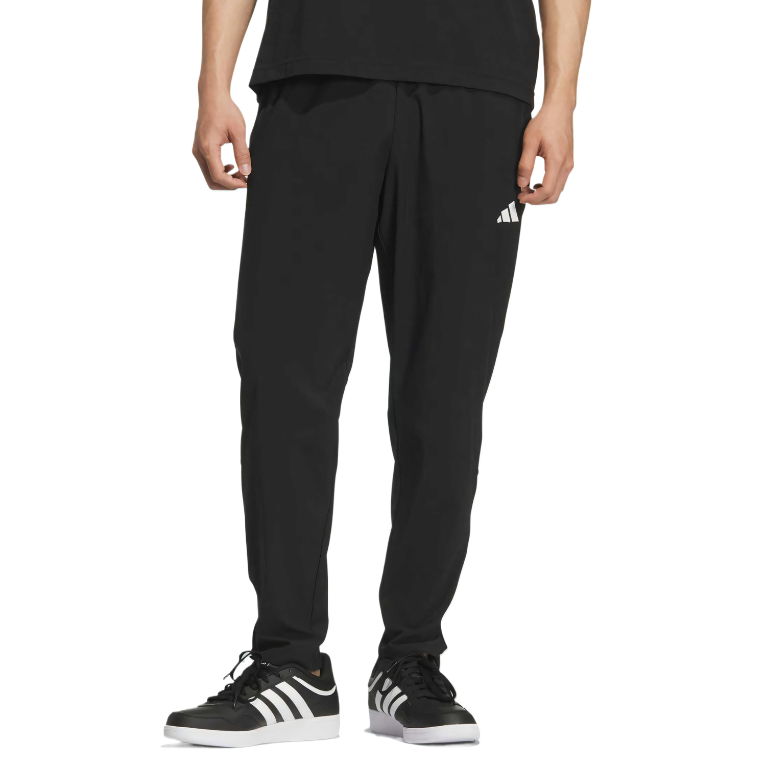Тканые спортивные брюки Casual Pants Men's Adidas, черный — фото 2