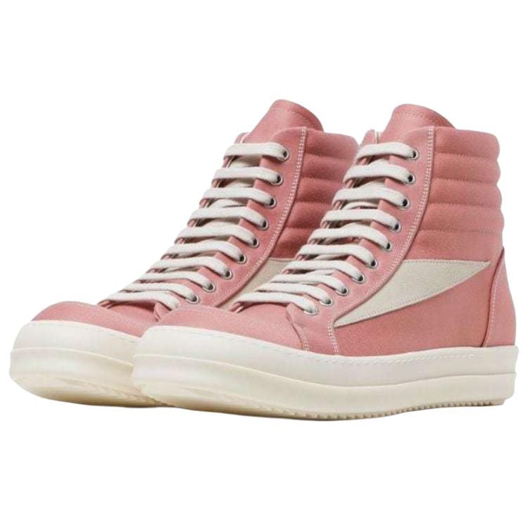 

Мужские розовые скейтерские кроссовки Rick Owens DRKSHDW