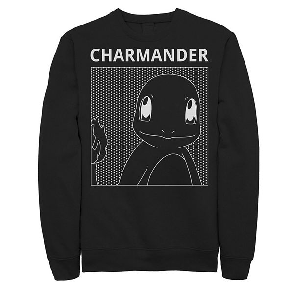 

Толстовка Big & Tall с силуэтом Charmander в комиксе Licensed Character