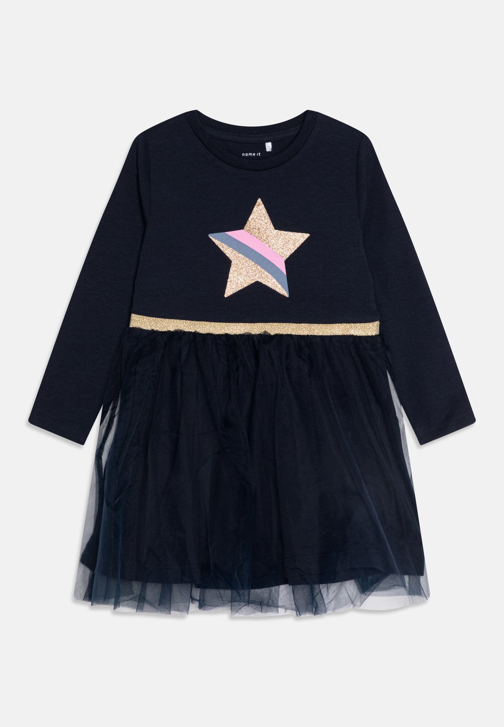 

Платье из джерси NMFNASTAR DRESS Name it, темно-синий