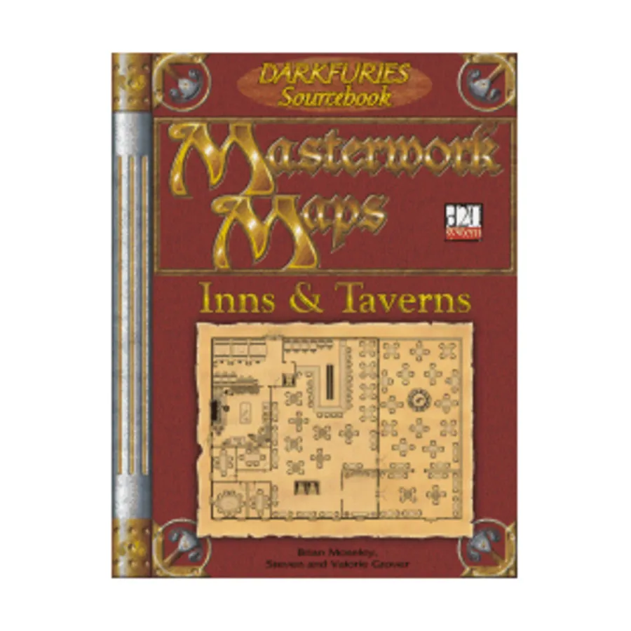 

Inns & Taverns, Masterwork Maps (d20), мягкая обложка