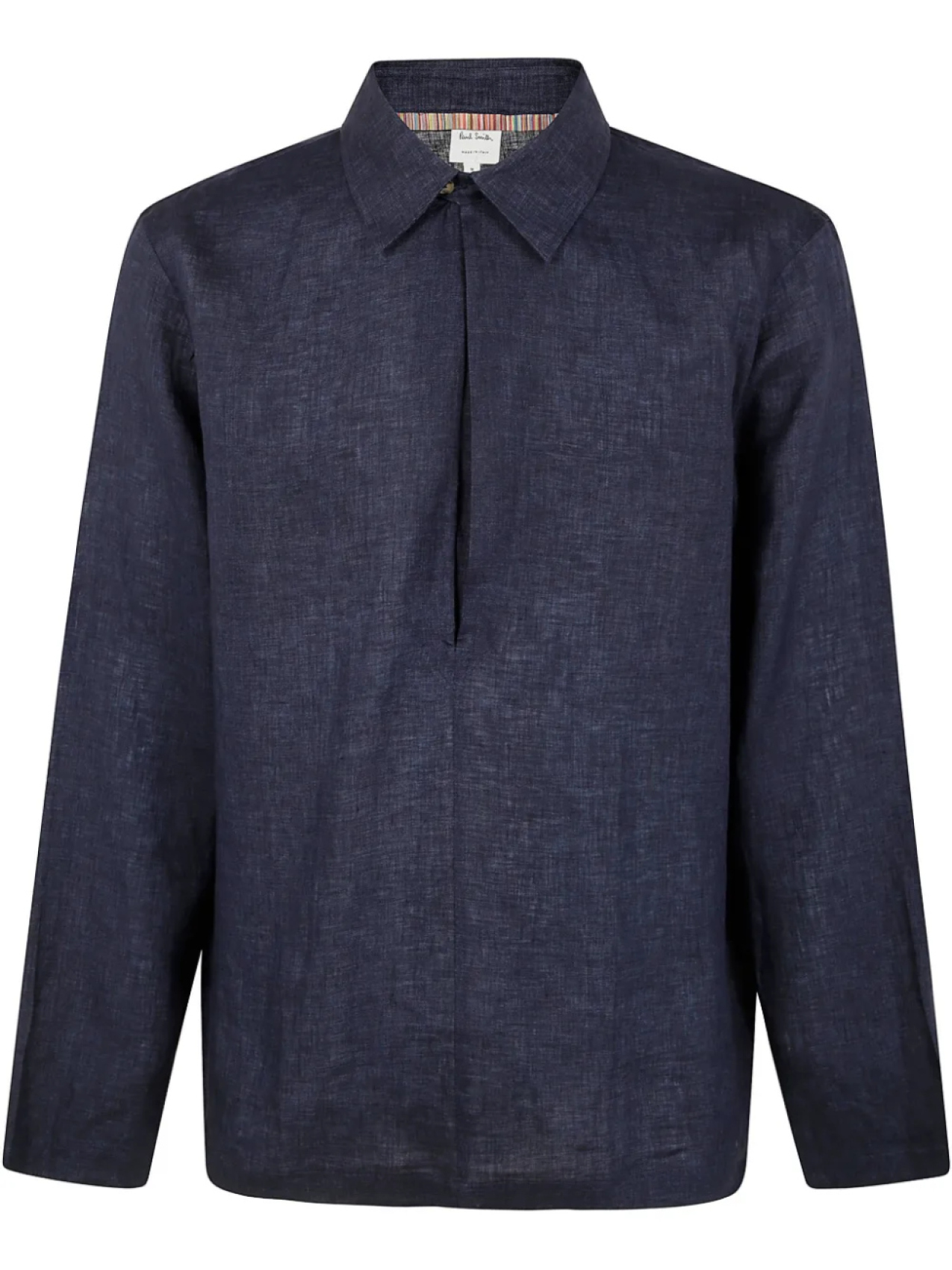 

Льняная рубашка Paul Smith, синий