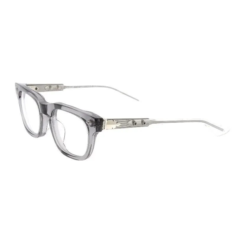 

Chrome Hearts Женская оправа для очков в форме бабочки серого цвета, Gray