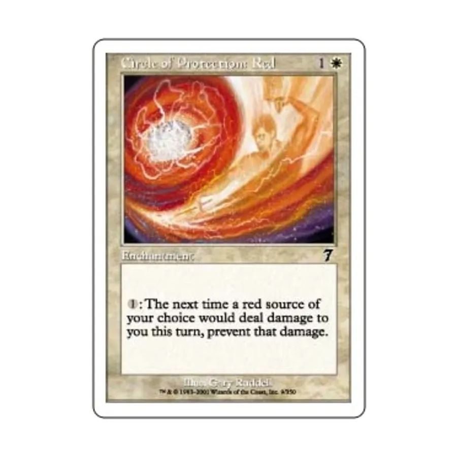 

CCG Круг защиты: Красный (С), MTG - 7th Edition