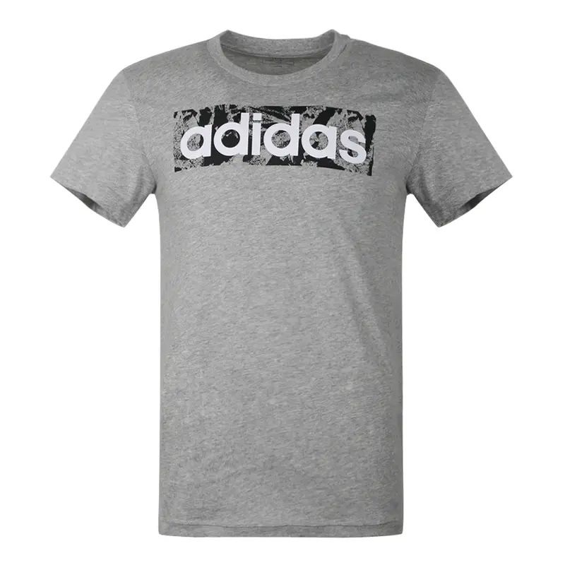 

Футболка мужская серая Adidas E LIN AOP BOX T