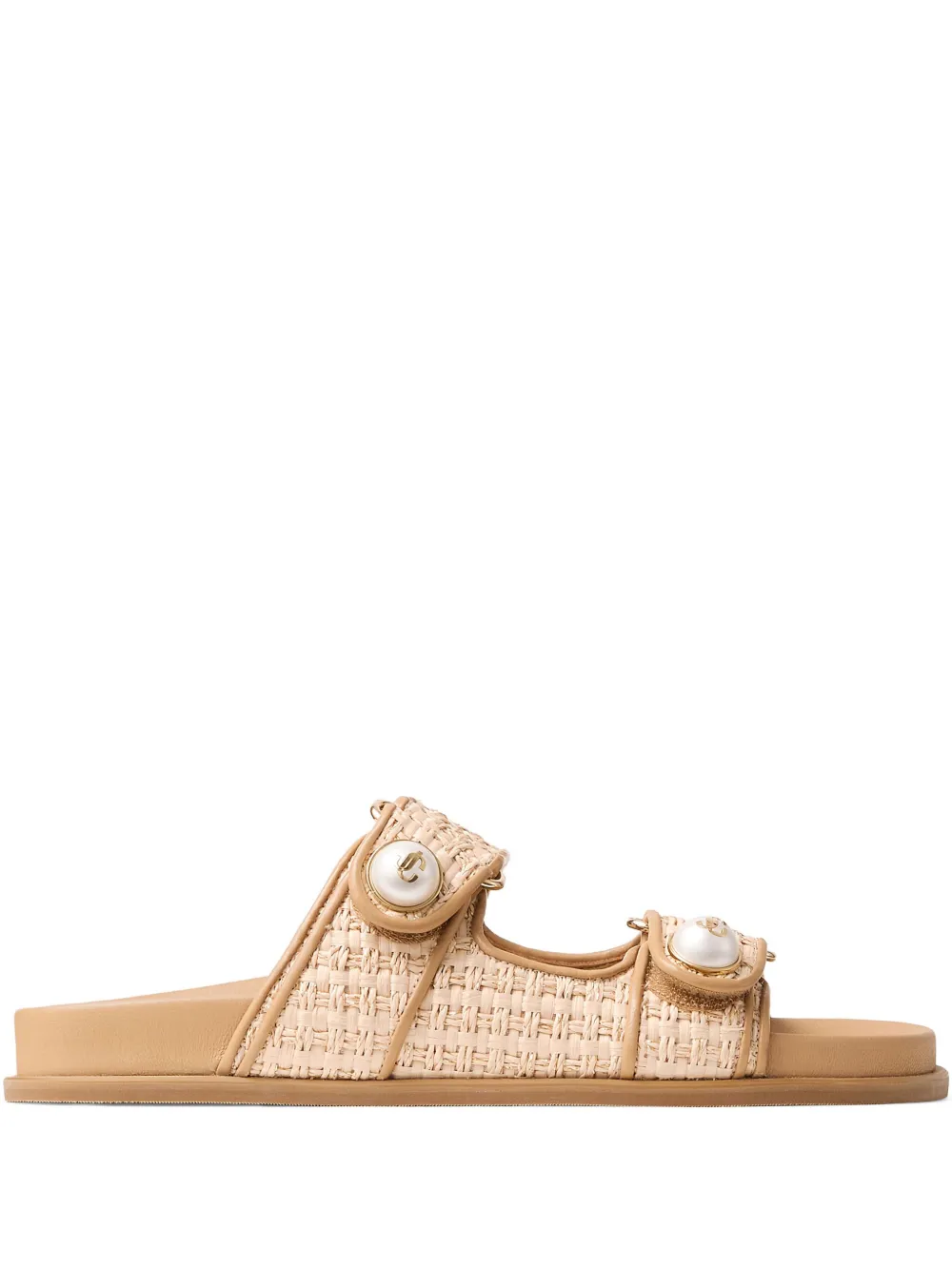 Сандалии Fayence JIMMY CHOO, нейтральный