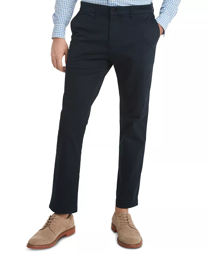 

Мужские узкие эластичные брюки-чиносы TH Flex Stretch Slim-Fit Tommy Hilfiger, синий