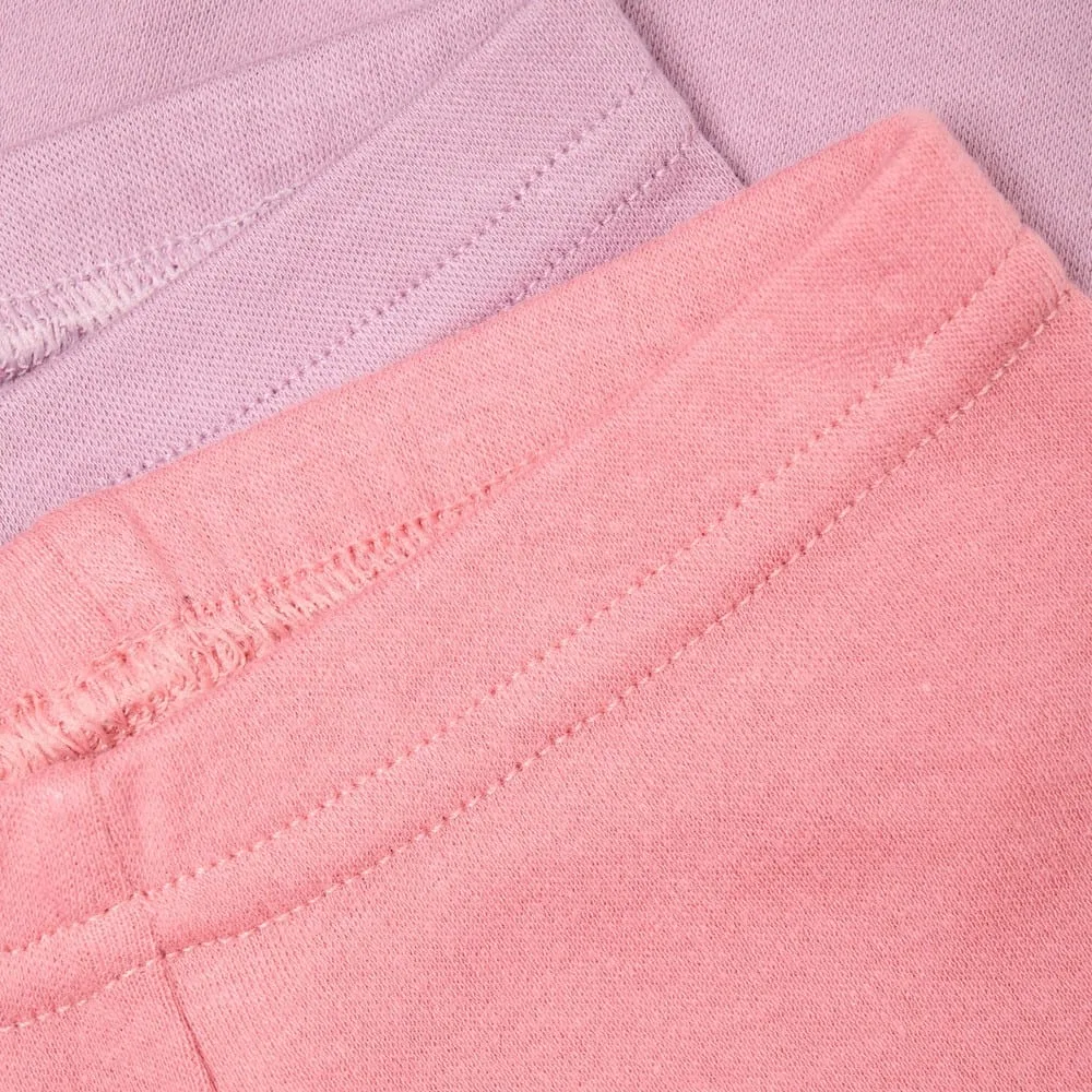 Леггинсы хлопковые Pippi Babywear, розовый — фото 2