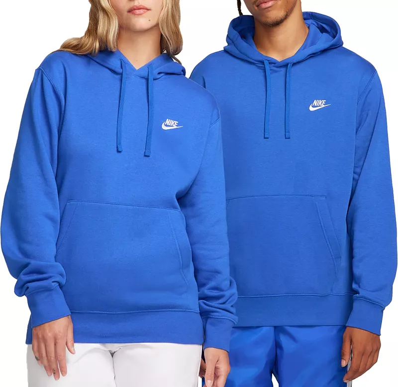 

Мужская флисовая худи Nike Sportswear Club, цвет Game Royal