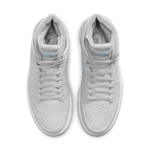 Кроссовки 1 высокие zoom комфорт Air Jordan, серый — фото 4