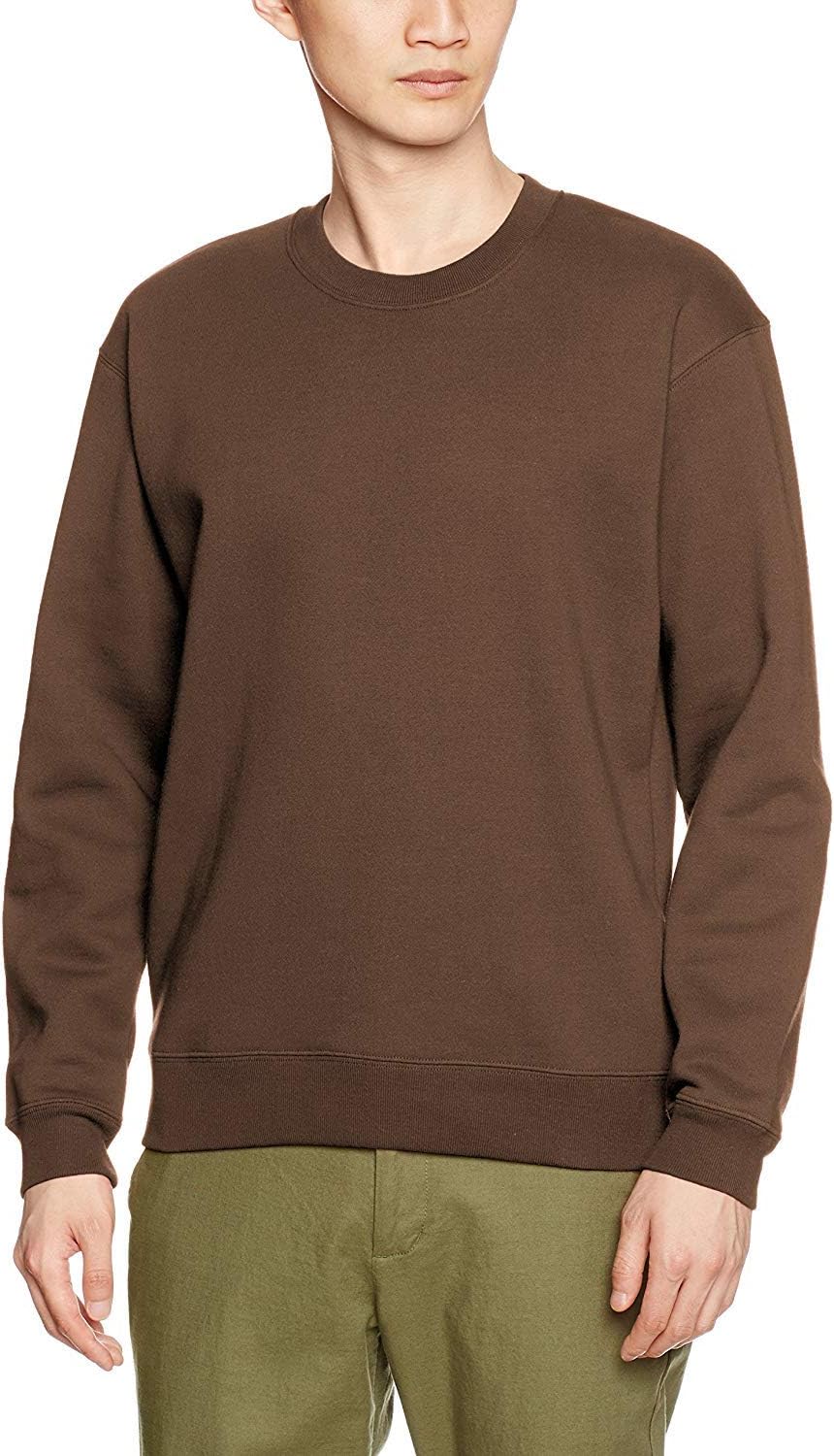 

Мужская толстовка United Athle с круглым вырезом, плотность ткани 10.0 унций, темно-коричневый