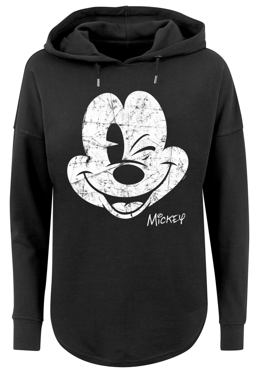 

Толстовка с капюшоном DISNEY MICKY MAUS ZEICHENTRICK SINCE BEATEN FACE F4NT4STIC, черный