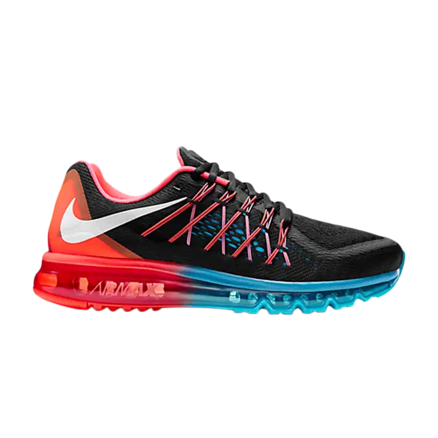 

Кроссовки Nike Air Max 2015 'Black Bright Crimson', черный