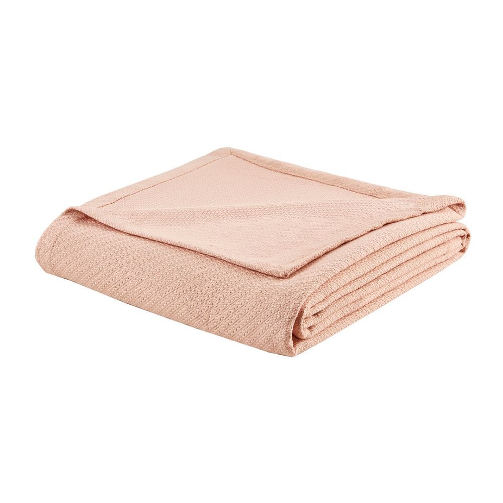 

Легкое одеяло из жидкого хлопка Madison Park, цвет Blush