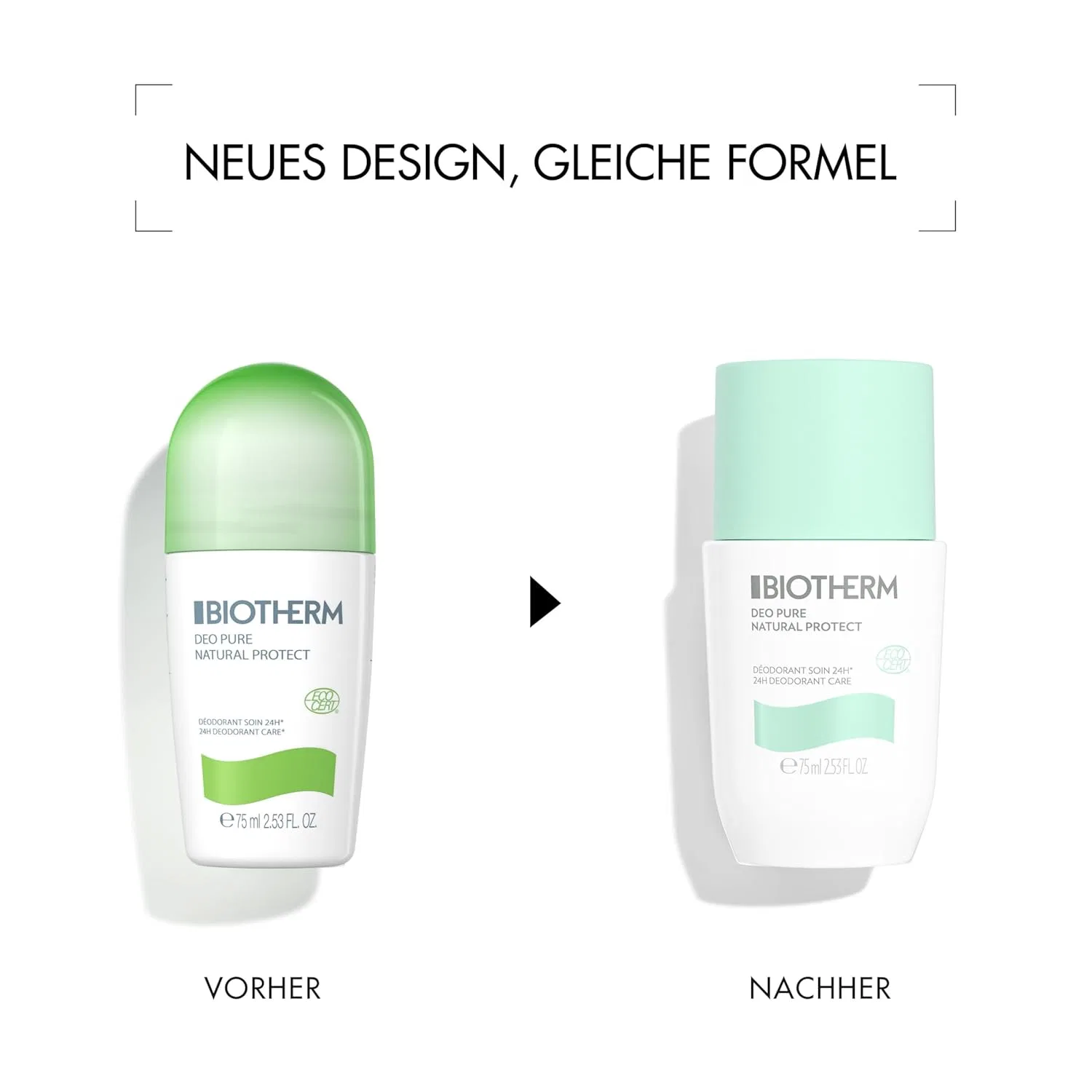Женский дезодорант-ролик «Deo Pure Natural Protect» от Biotherm Biotherm — фото 3