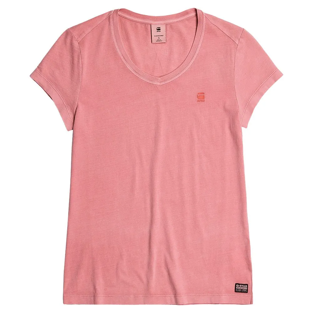 

Футболка G-Star Overdyed Eyben, розовый