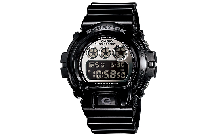 

Мужские серые часы серии G-SQUAD DW-6900NB-1 CASIO