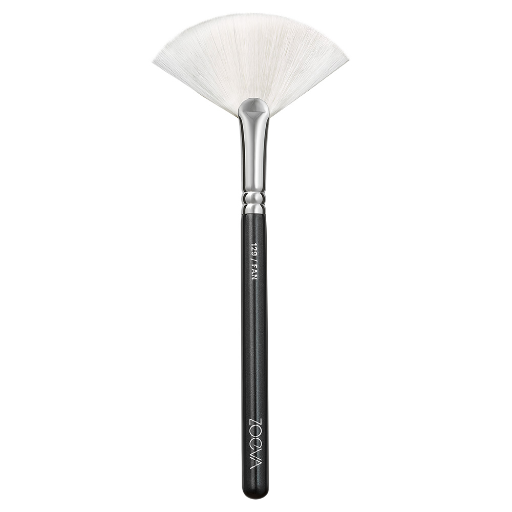 

Веерообразная кисть fan brush nr 129 Zoeva, количество 1 шт.