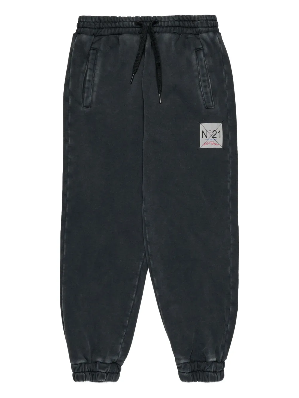 

Спортивные брюки с логотипом Nº21 Kids, черный