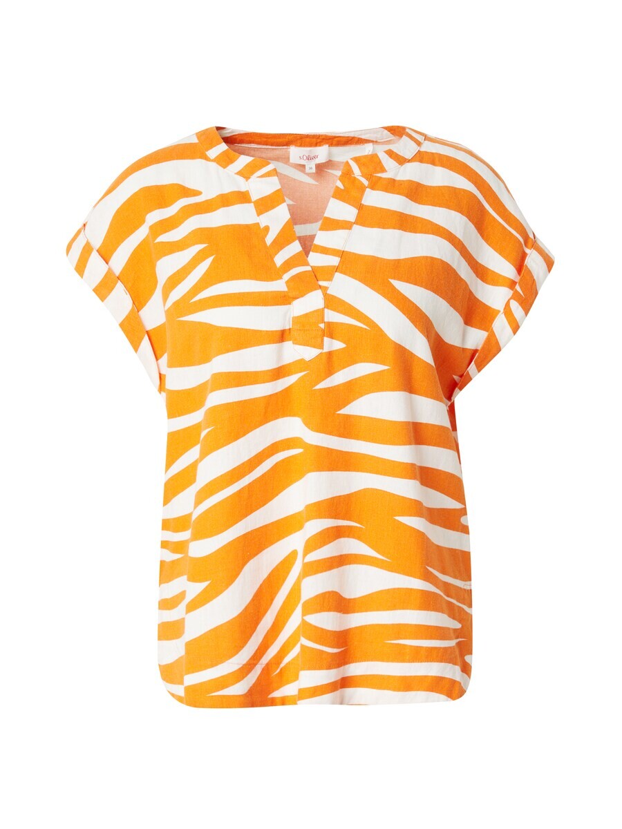 

Блузка с коротким рукавом s.Oliver Blouse, оранжевый