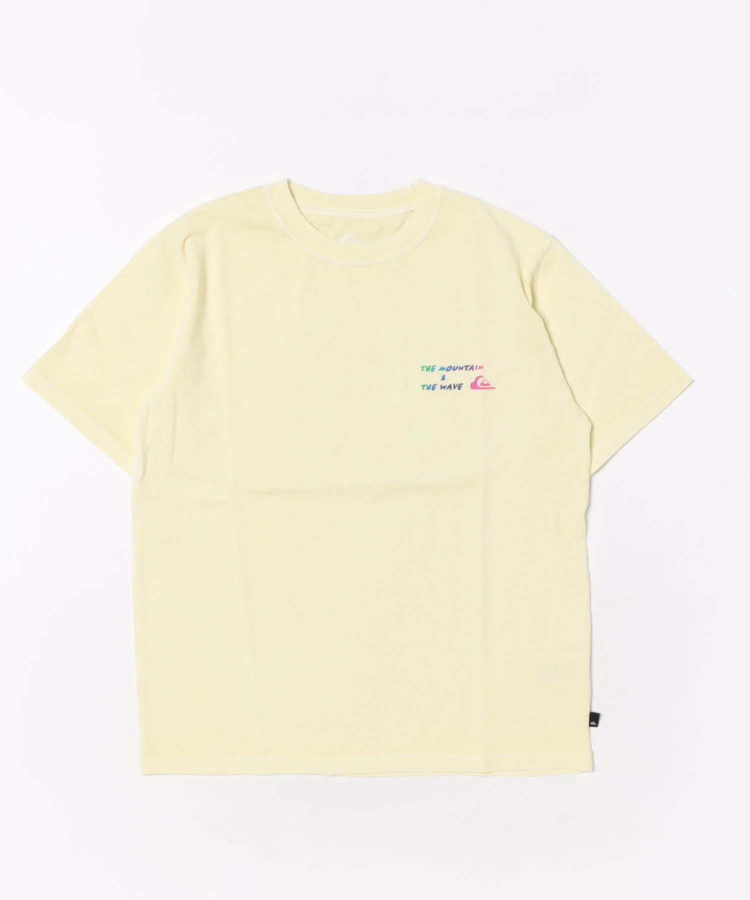 Детская футболка с принтом на спине Quiksilver PG NEW HD ST YOUTH жёлтая