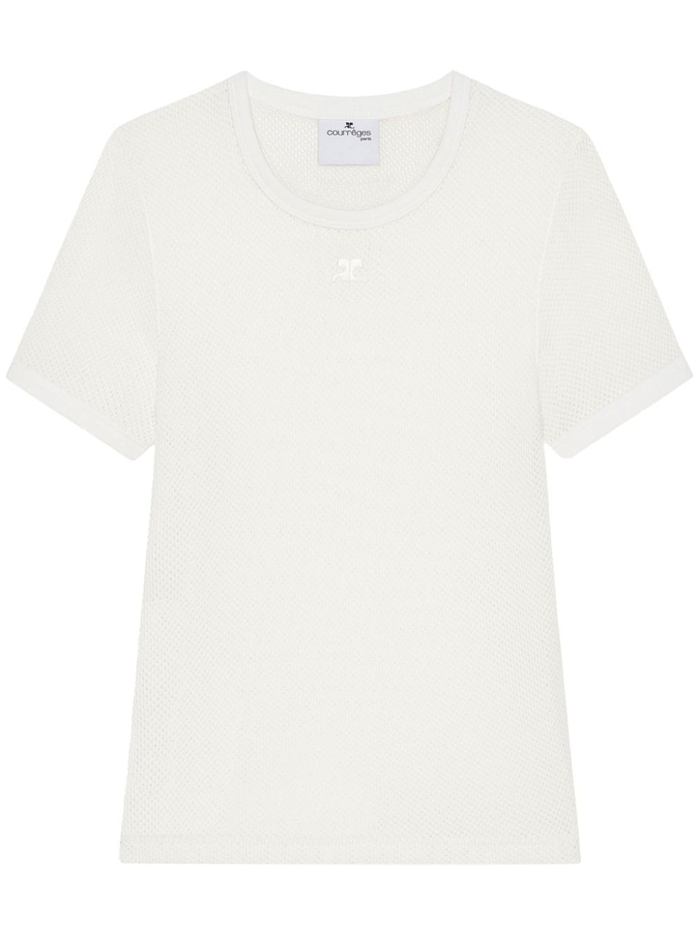 

Футболка Courrèges Mesh Courreges Pre, белый