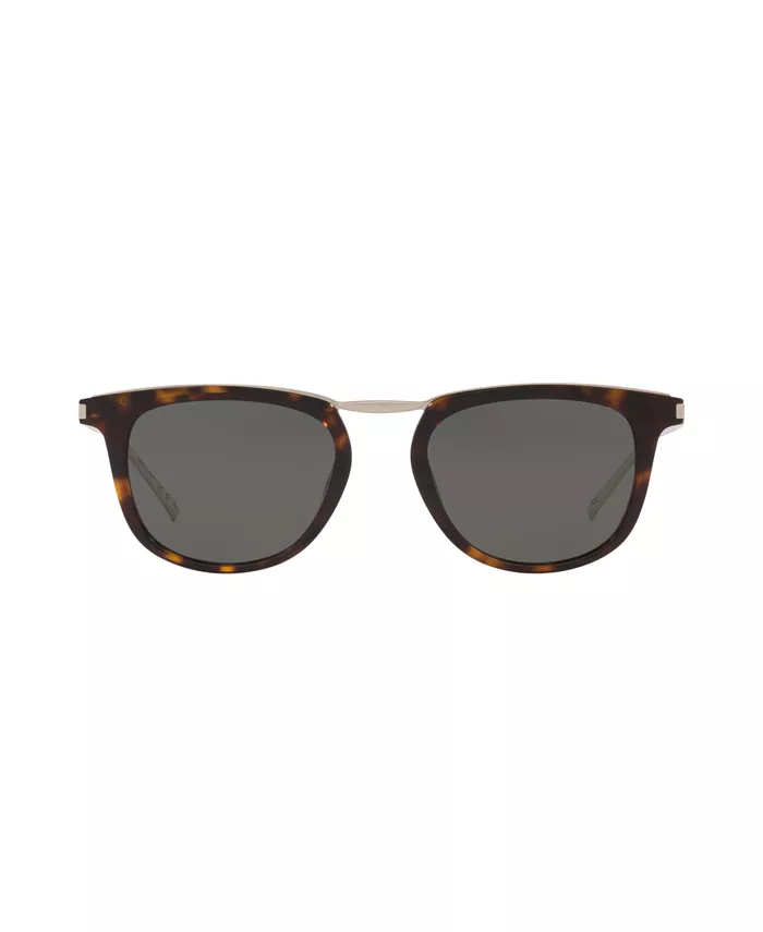 Унисекс маленькие солнцезащитные очки, SL 753 YS000620 Saint Laurent, коричневый — фото 2