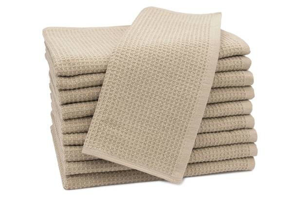 

Гостевое полотенце Zollner 00000471 10 шт, 30x1x50 см цвет sandbraun