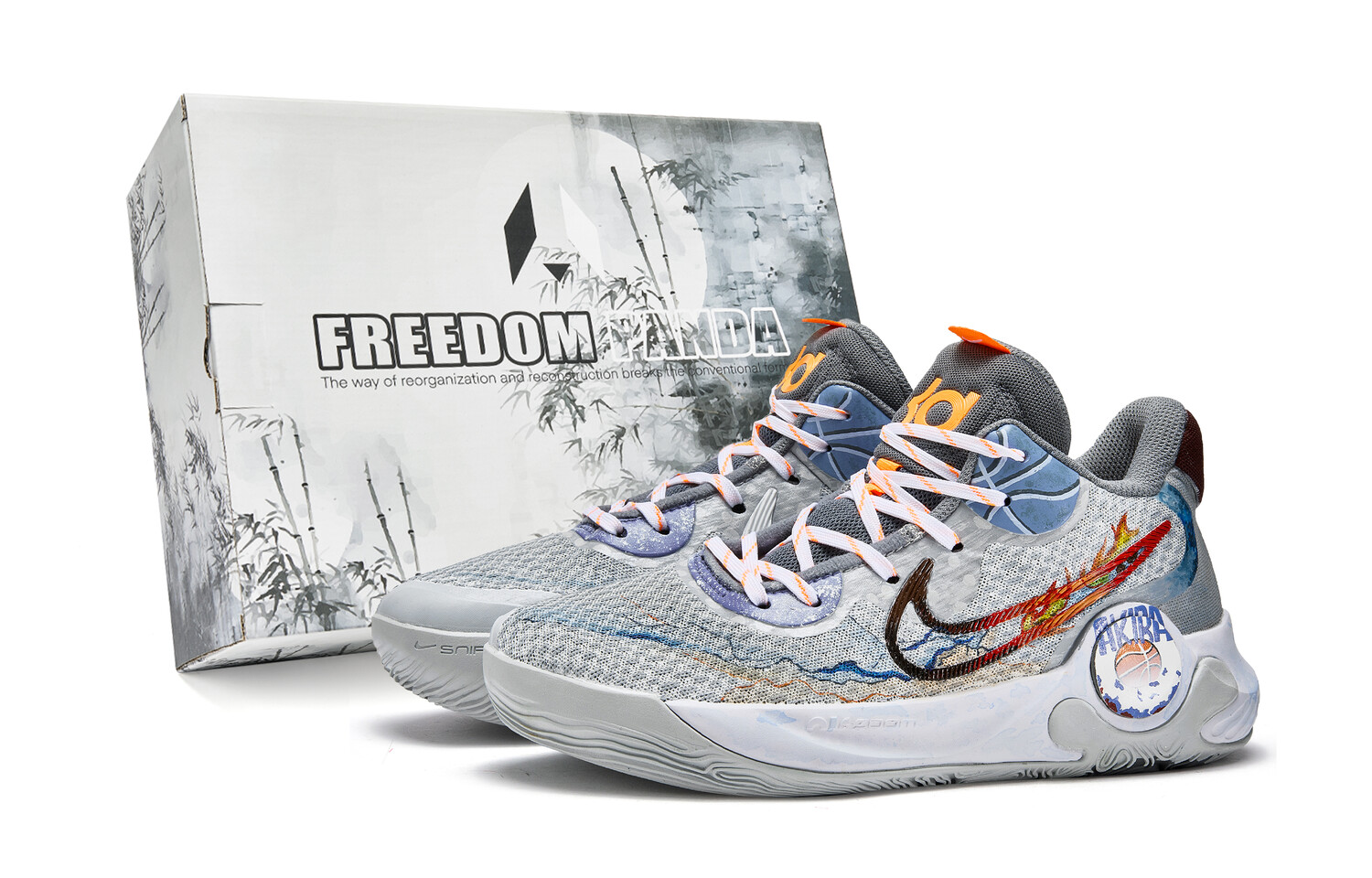 

Баскетбольные кроссовки KD Trey 5 унисекс, средний верх, серые/синие Nike