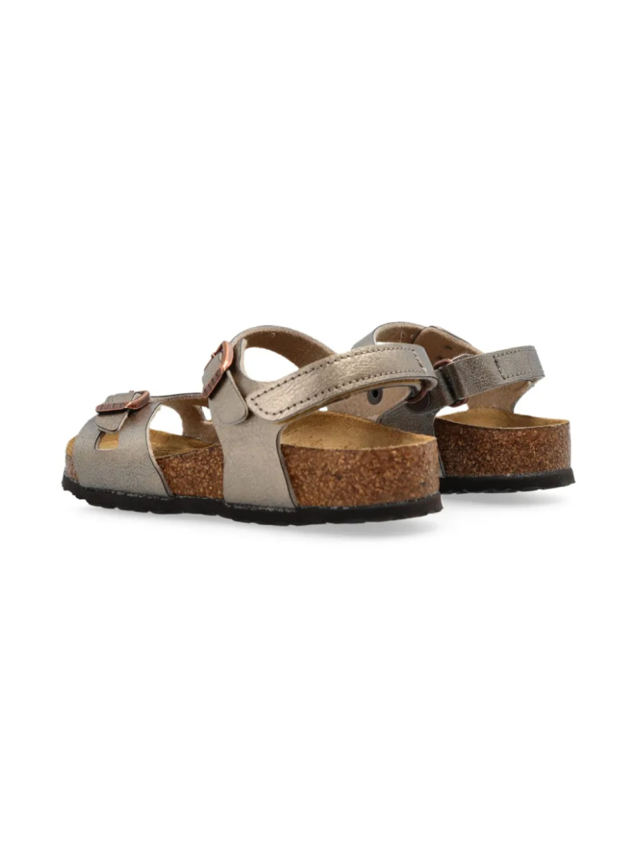 Сандалии Рио Birkenstock Kids, золотой — фото 3